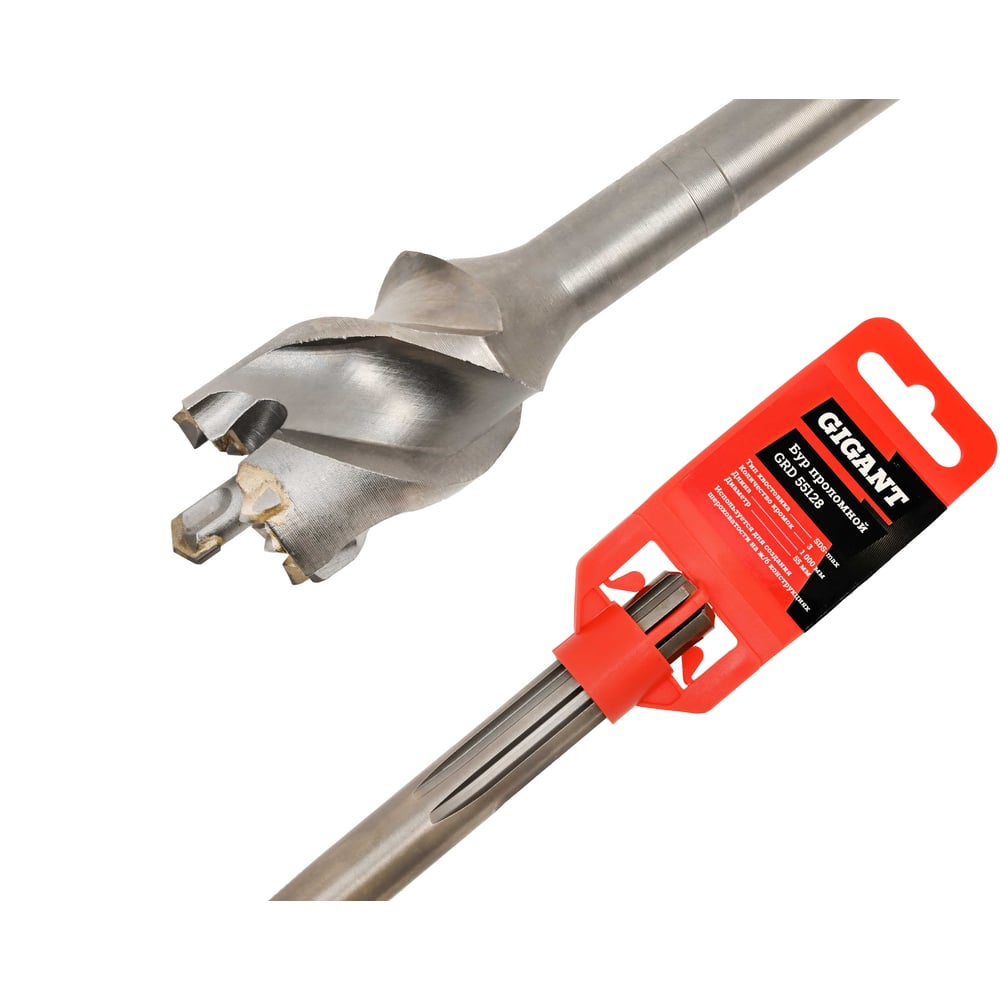 Бур проломный SDS-MAX (55x1000 мм) Gigant GRD 55128 - выгодная цена ...