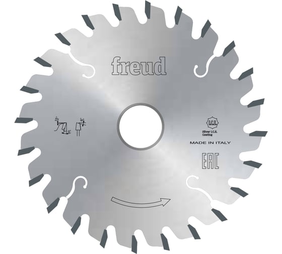 Пильный диск по дереву 160x55 мм, Z36, HM Freud Li25M43LG3 1