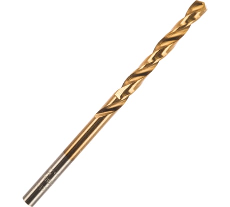 Сверло по металлу титановое HSS-TIN DIN-338 (4.5х47х80 мм) МастерАлмаз 10501519