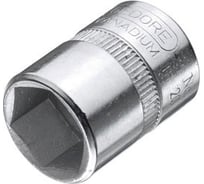Головка торцевая шестигранная (12 мм; 1/4DR) GEDORE 6166560