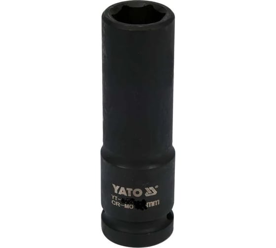 Торцовая головка YATO 1/2 CrMo высокая 17мм ударная YT-1037, 37141037 228 1