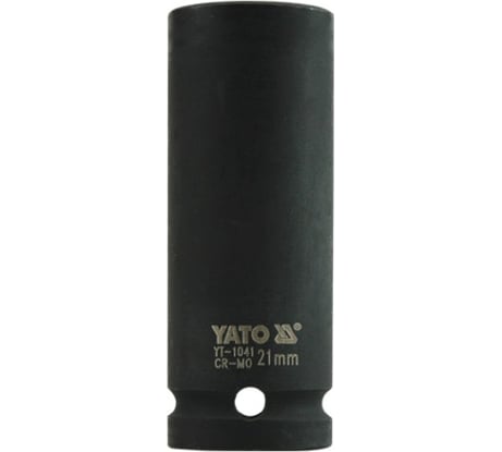 Торцевая головка YATO 1/2 CrMo высокая 21мм ударная YT-1041 37141041 228 1