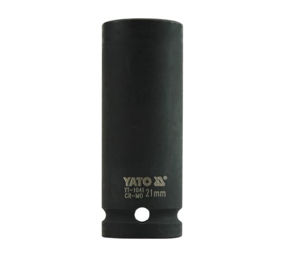 Головка торцевая ударная высокая (21 мм; CrMo; 1/2DR) YATO YT-1041 1