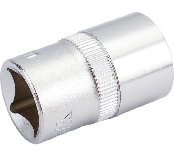 Головка торцевая короткая (17 мм; CrV; 1/2DR) YATO YT-1210