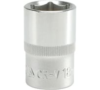 Головка торцевая короткая (18 мм; CrV; 1/2DR) YATO YT-1211
