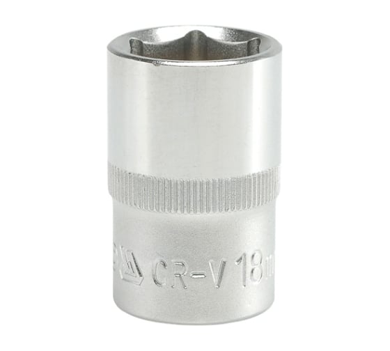 Головка торцевая короткая (18 мм; CrV; 1/2DR) YATO YT-1211 1