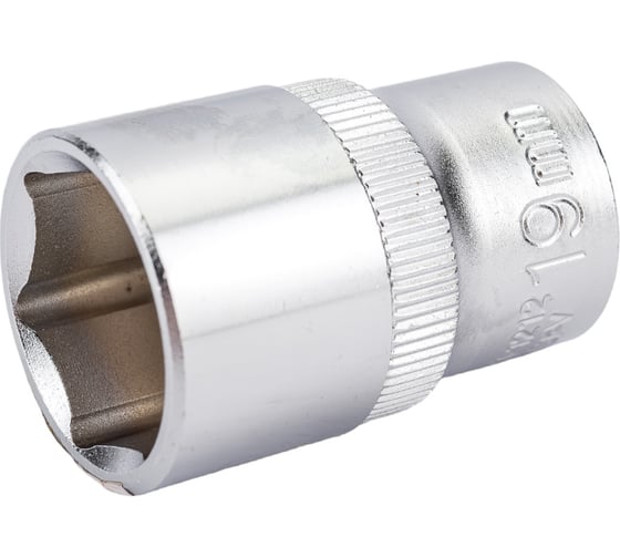 Головка торцевая короткая (19 мм; CrV; 1/2DR) YATO YT-1212