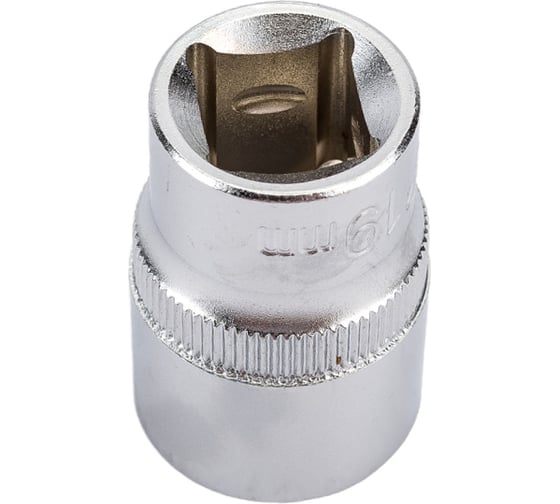 Головка торцевая короткая (19 мм; CrV; 1/2DR) YATO YT-1212