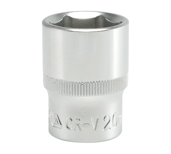 Головка торцевая короткая (20 мм; CrV; 1/2DR) YATO YT-1213 1