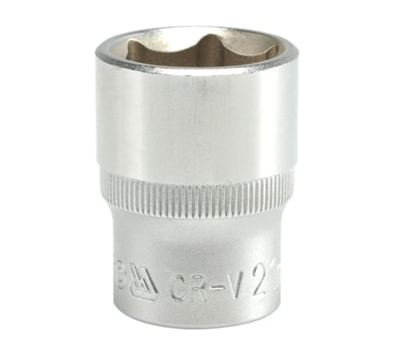 Головка торцевая короткая (21 мм; CrV; 1/2DR) YATO YT-1214 1