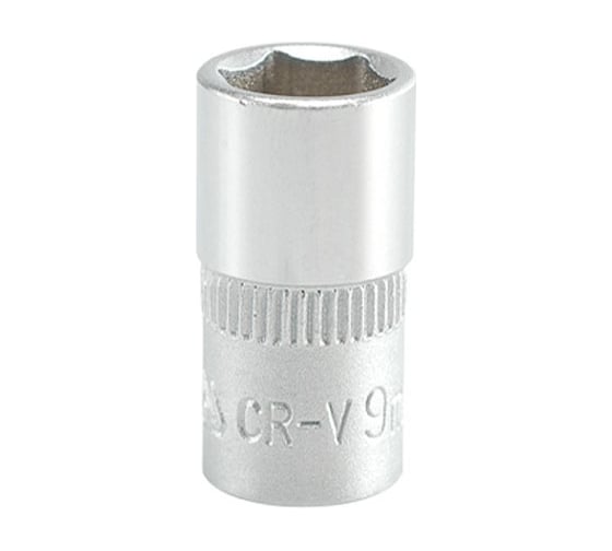 Головка торцевая короткая (9 мм; CrV; 1/4DR) YATO YT-1408 1