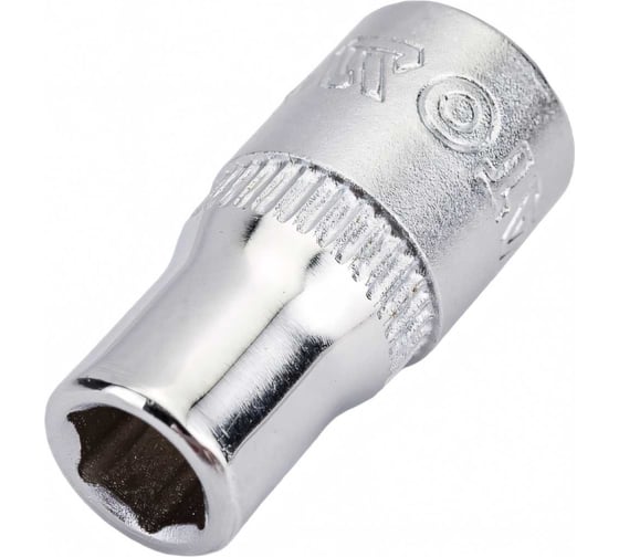 Головка торцевая короткая (6 мм; CrV; 1/4DR) YATO YT-1405