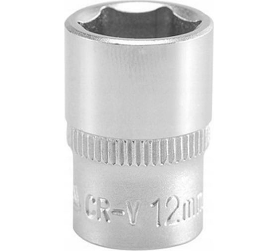 Головка торцевая короткая (12 мм; CrV; 1/4DR) YATO YT-1411
