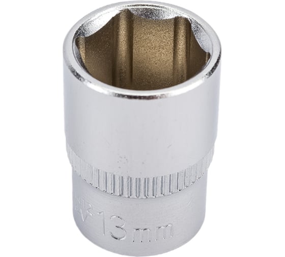 Торцовая головка YATO 1/4 CV короткая 13мм YT-1412, 37121412 228 1