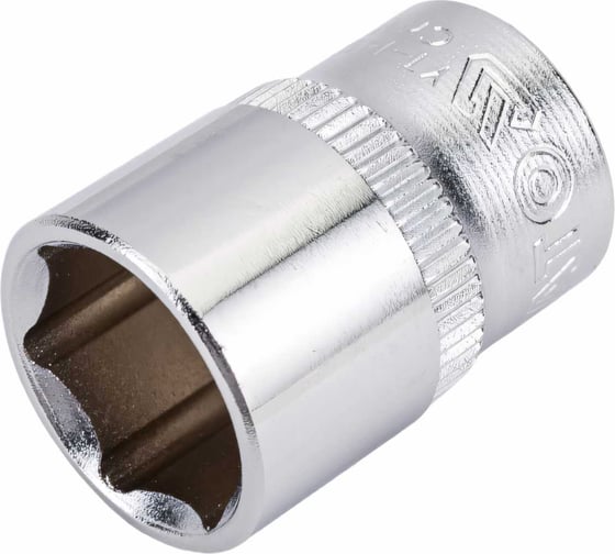 Торцовая головка YATO 1/4 CV короткая 13мм YT-1412, 37121412 228 1 1