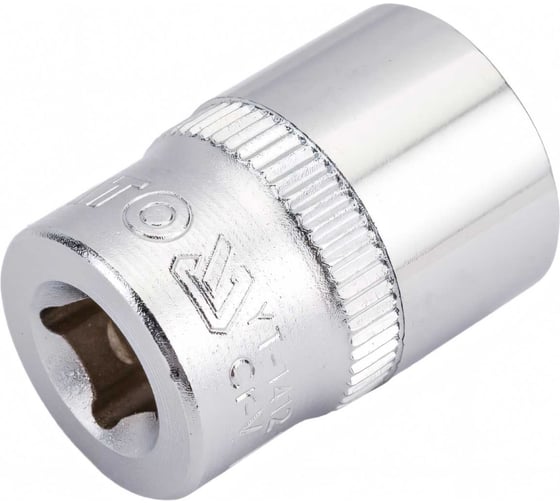 Торцовая головка YATO 1/4 CV короткая 13мм YT-1412, 37121412 228 1