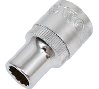 Головка торцевая короткая 12 гранная (10 мм; CrV; 1/2DR) YATO YT-1272