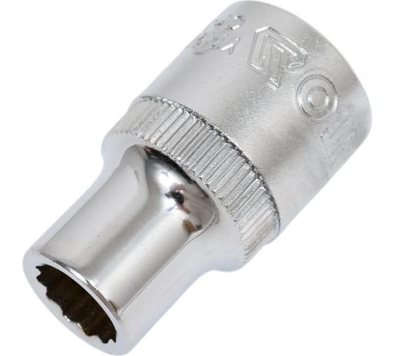 Головка торцевая короткая 12 гранная (10 мм; CrV; 1/2DR) YATO YT-1272