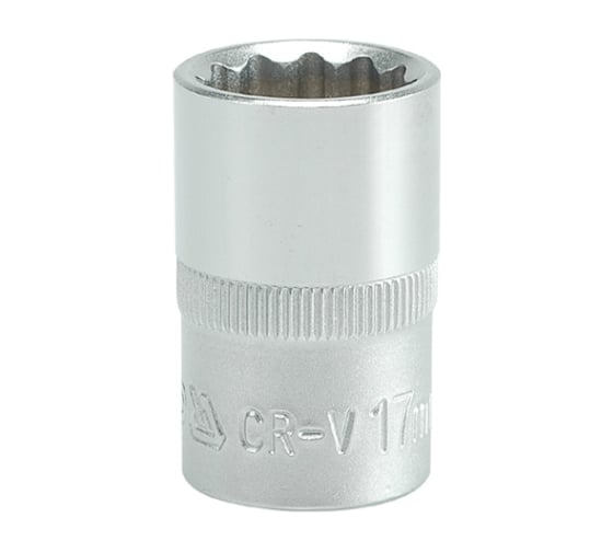 Головка торцевая короткая 12 гранная (17 мм; CrV; 1/2DR) YATO YYT-1279 1