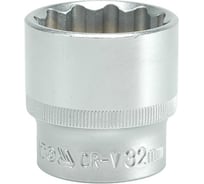 Головка торцевая короткая 12 гранная (32 мм; CrV; 1/2DR) YATO YYT-1292