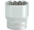 Головка торцевая короткая 12 гранная (30 мм; CrV; 1/2DR) YATO YT-1291 1