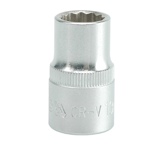 Головка торцевая короткая 12 гранная (13 мм; CrV; 1/2DR) YATO YT-1275 1