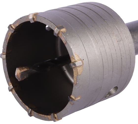 Коронка по кирпичу, камню, бетону 70 мм, М22, SDS-plus для перфоратора DERZHI 8306-009