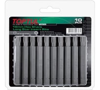 Насадка TORX T40 75 мм, LONG, 10 шт, блистер TOPTUL FSEB1240G
