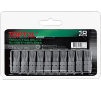Насадка SPLINE M10 30 мм, 10 шт, блистер TOPTUL FSFA1210G