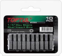 Насадка TORX T8х25 1/4", 10 шт, блистер TOPTUL FSEA0808G