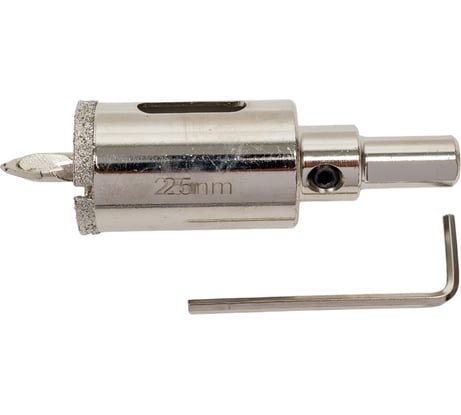 Коронка алмазная с центрирующим сверлом 25 мм МастерАлмаз 10501073