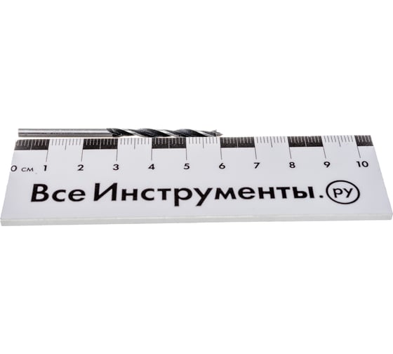 Сверло спиральное по дереву М-образная заточка (3х32х60 мм; сталь 45) Uragan 29419-060-03