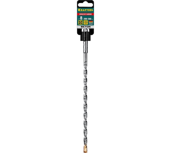 Бур SDS-plus (8х260 мм) Kraftool 29320-260-08_z02