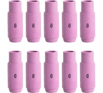 Сопло керамическое №6 Basic L47 мм, d9.5 мм, 10 шт Оберон TW 17-18-26 BS10N48.10