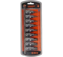 Набор бит TORX 1/2"DR, 9 шт KINGQUEEN WIB-10B