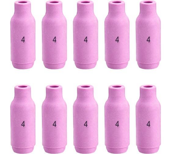 Сопло керамическое №4 Basic L47 мм, d6.5 мм, 10 шт Оберон TW 17-18-26 BS10N50.10 1