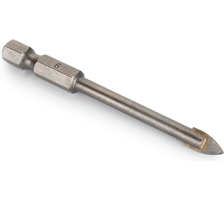 Сверло по стеклу и керамике (6 мм; 1/4HEX) VIRA 554066