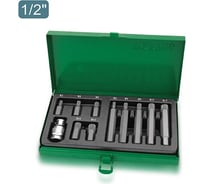 Набор бит 11 предметов, в металлическом боксе TOPTUL GAAD1102