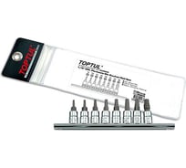 Набор бит TORX 1/4"DR, 8 шт TOPTUL GAAG0805