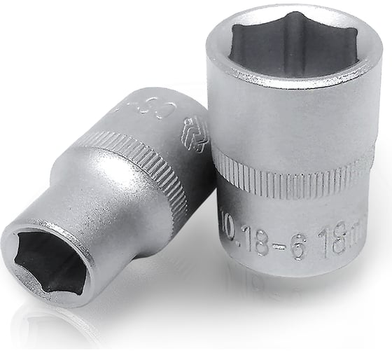 Головка торцевая короткая (13 мм; 1/4DR) СТАНКОИМПОРТ CS-14.10.13-6 1