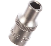 Головка торцевая короткая (5 мм; 1/4DR) СТАНКОИМПОРТ CS-14.10.05
