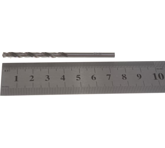 Сверло по металлу HSS-G Super DIN 338 RN (4х43х75 мм) Heller TD17768