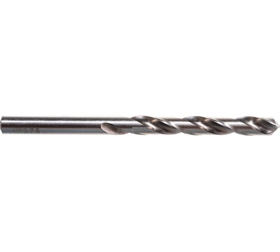 Сверло по металлу HSS-G Super DIN 338 RN (7.5х69х109 мм) Heller TD17777