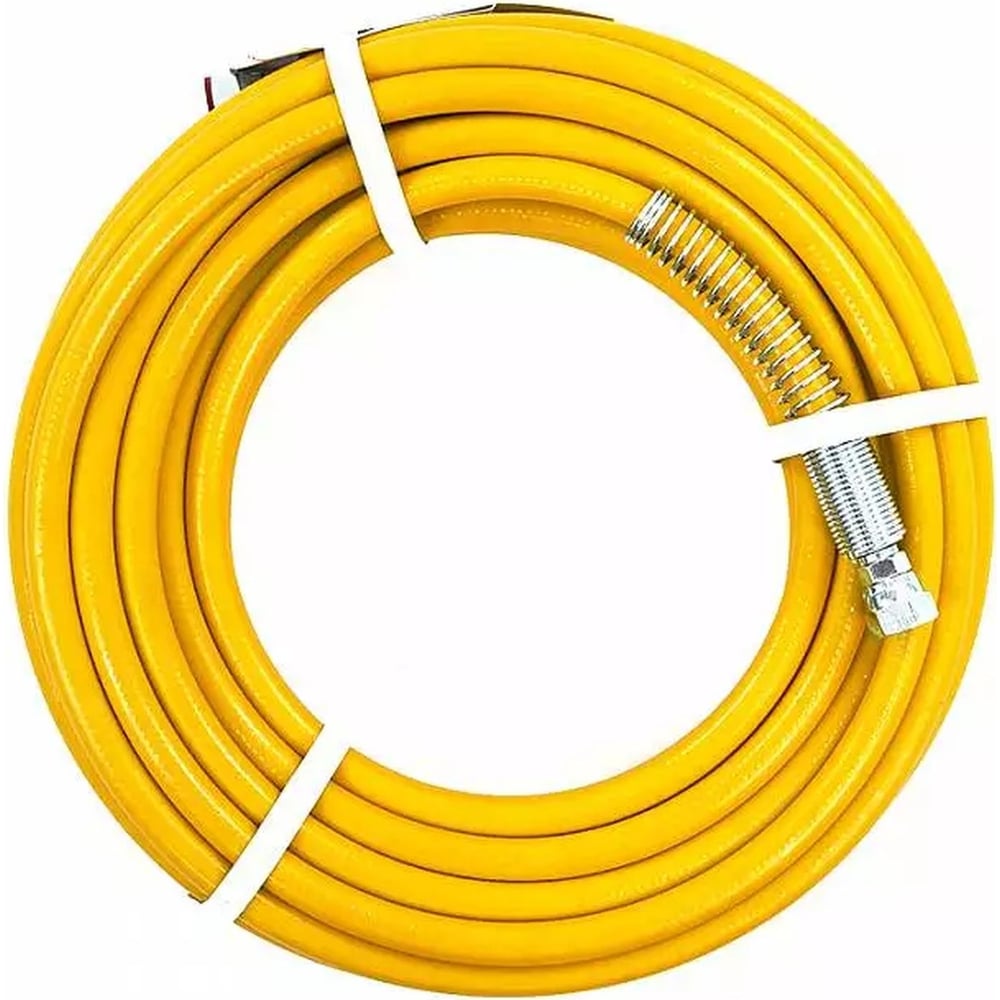 Шланг высокого давления 250 бар, 1/4"NPSM, 15 м, желтый 17200040-15 ...