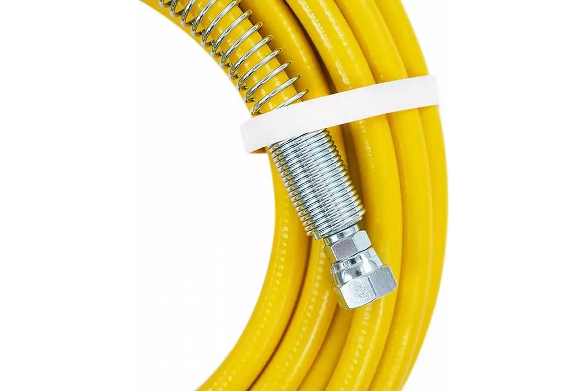 Шланг высокого давления 250 бар, 1/4"NPSM, 15 м, желтый 17200040-15 ...