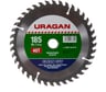 Диск пильный по дереву Чистый рез (185x20 мм; 40Т) Uragan 36802-185-20-40