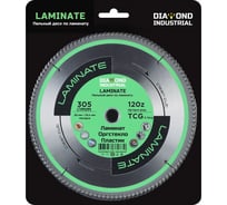 Диск пильный по ламинату, пластику Laminate 305x30/25.4 мм, Z=120 tcg Diamond Industrial DIDL305Z120