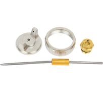 Сопло для краскораспылителя S-990G 1.8 мм (сопло + игла + форсунка + зажим сопло) AktiSpray 99018