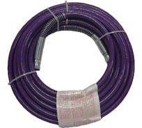 Рукав окрасочный 1/4", 15 м, 227 бар, эластичный, с пружинами, фиолетовый AktiSpray 4014227AvS-Elastic