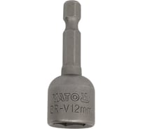 Головка торцевая магнитная (12х48 мм; 1/4) YATO YT-1507